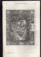 LES BEAUX ARTS ILLUSTRES N°23 1876 la tapisserie un vase funéraire le pont neuf