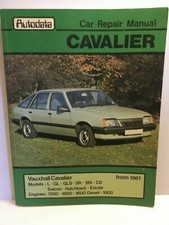 Autodata - Opel Cavalier De 1981 / Propriétaire Réparation Manuel