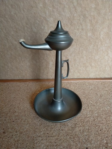 Ancienne lampe huile tybe - a,