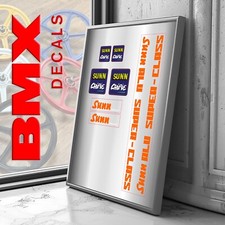 Stickers repro BMX Vintage