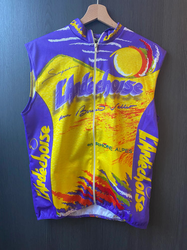Maillot vélo vintage sans