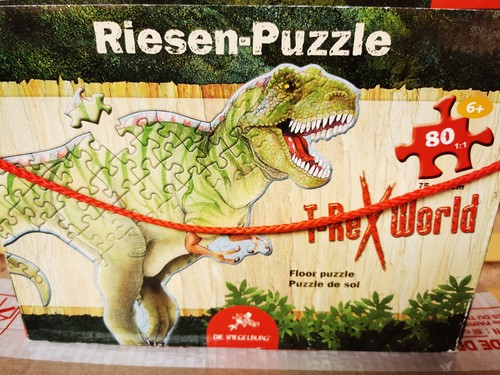 Dinosaure rex world puzzle - t-rex,