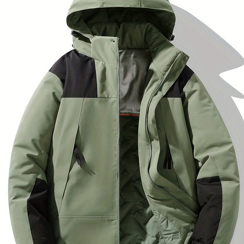 Veste doudoune parka capuche - veste,