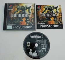 Jeu rare PS1 Front Mission 3