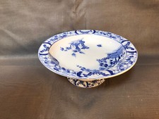 Ancien plat de service de table coupe à fruits porcelaine de Creil et Montereau