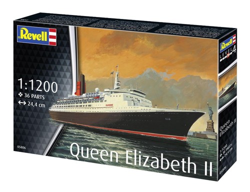 Revell navire queen elizabeth - navire,