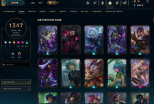 Lol account 1347 skins - lol, for