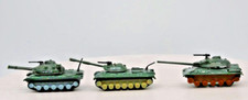 USA Plastic Green Army Tanks