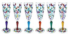 Ensemble de Six 6 Murano Verre
