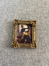 Mini cadre d'un général Chouan :  Henri de La Rochejaquelein