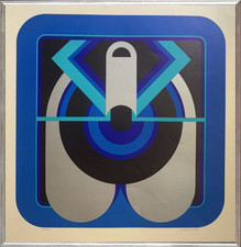 ANCIENNE SERIGRAPHIE POPART