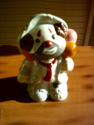 Tirelire clown - tirelire, "