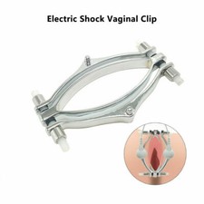 Electro Clit Clamps Pussy
