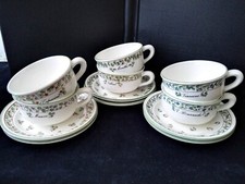 6 Tasses à thé Faïencerie