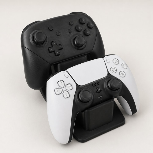 Double support pour - , manette