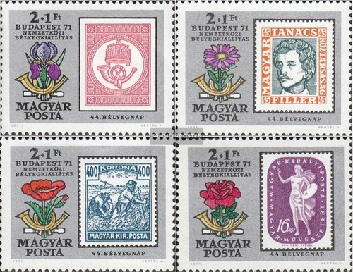 Hongrie 2684a 2687a complète - hongrie, 2684a-2687a