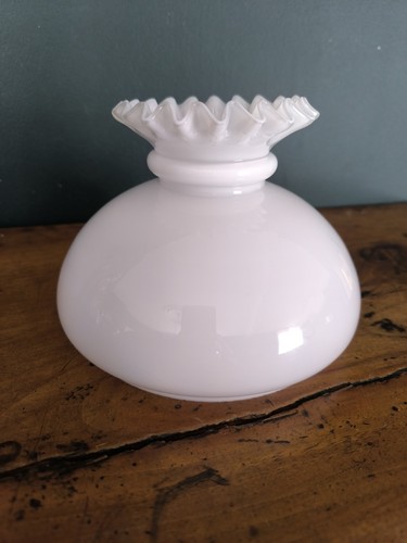 Ancienne tulipe globe opaline - ancienne,