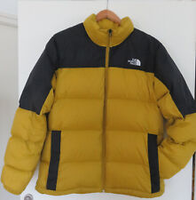 Doudoune homme THE NORTH FACE jaune & noir Diablo Down en duvet - Taille L