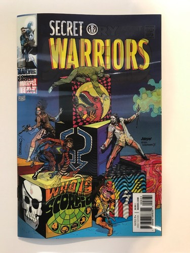 Secret warriors lenticular - warriors, #8