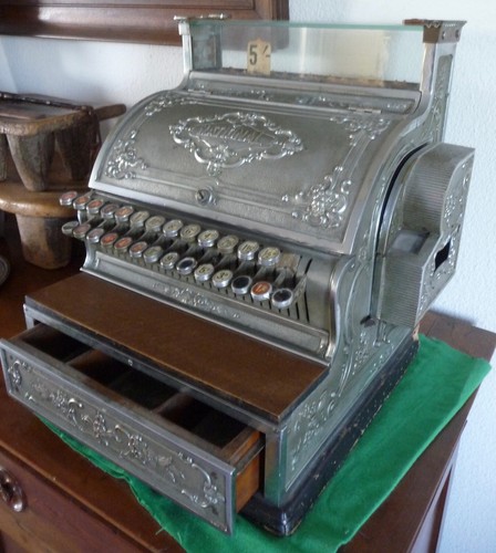 Caisse enregistreuse ancienne - enregistreuse,