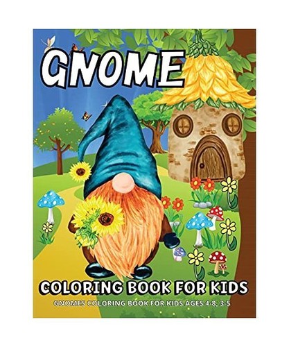 Gnome coloring book gnomes - coloring, book: