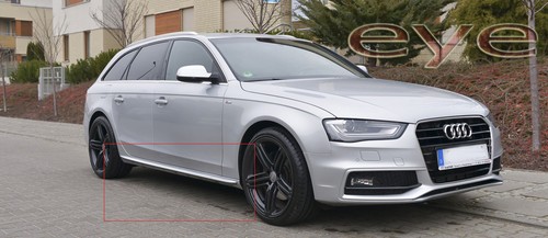 Audi mini jupes latéral - a4, b8