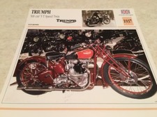 Carte moto triumph 500 - triumph, cm3