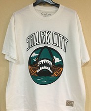 SHARK CITY White Men's T-shirt