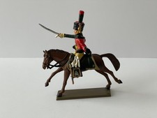 Starlux , Atlas , 1/32 Cavalier chasseur a cheval de la garde en grande tenue  .