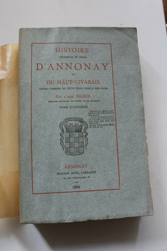 Histoire annonay abbé - histoire,