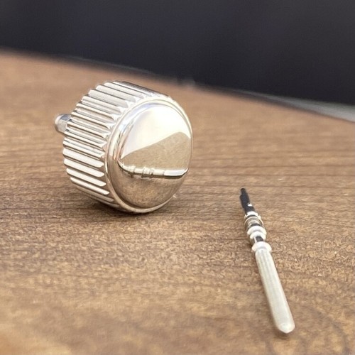 Polished coin edge crown - coin,