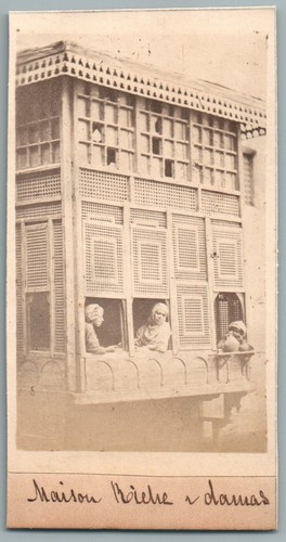 Cdv 1870 damas syrie - 1870,