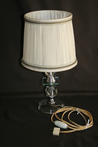 Lampe ancienne avec - , pied