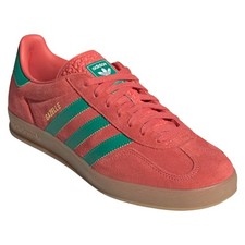 Adidas Originals Chaussures D'Intérieur Pour Hommes Gazelle Rouge Vert Rétro OG