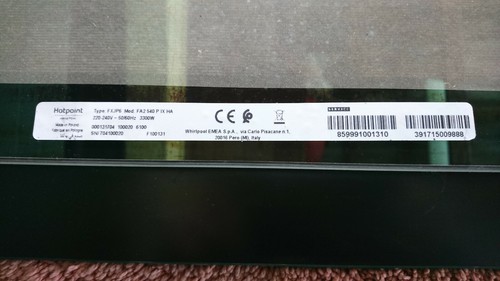 Pièces four hotpoint mod - mod:, fa2