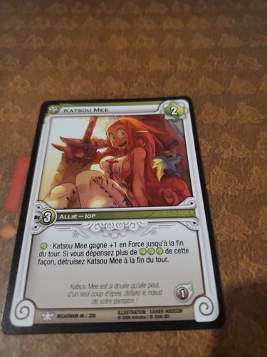Carte wakfu katsou mee - carte,