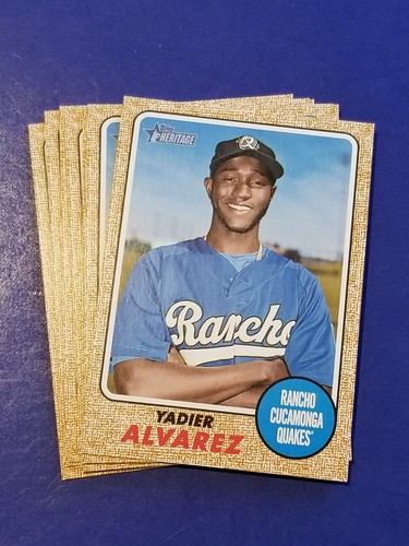 Yadier alvarez 2017 heritage - yadier,
