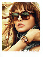 Publicité Advertising 028  2015   Michael Kors lunettes solaires montre