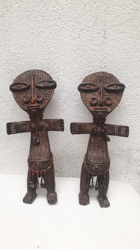 Ancienne statue africaine - ancienne,