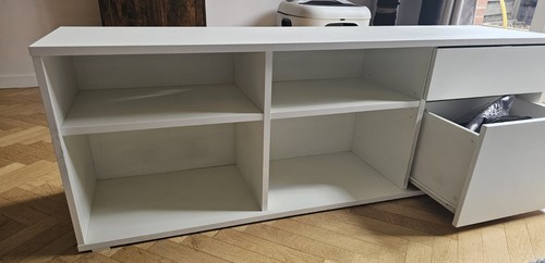 Meuble blanc - meuble, tv
