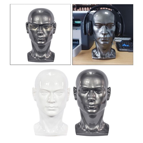 Mâle tête mannequin - tête, de