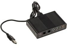 Carte son externe 5.1 sur port USB - Entrée et Sortie numériques SDPIF