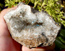 Géode Shattuckite + Quartz