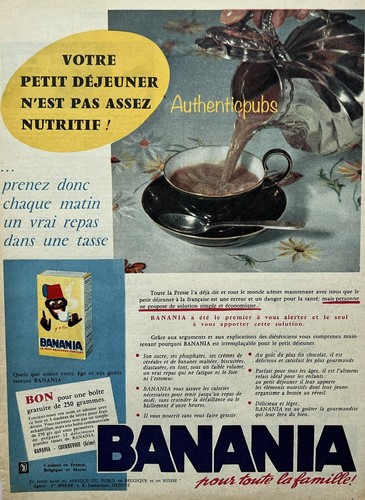 Publicite banania petit - publicite,