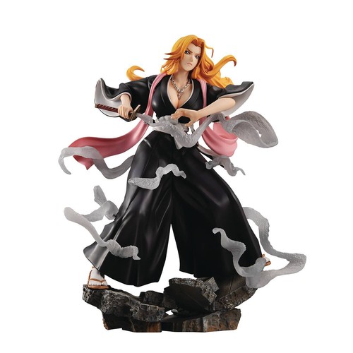 Figurine bleach rangiku - bleach,