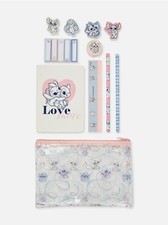 Trousse de fournitures de bureau Disney Stitch et Angel