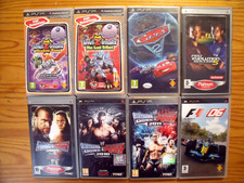 Lot 8 Jeux PSP Sony.
