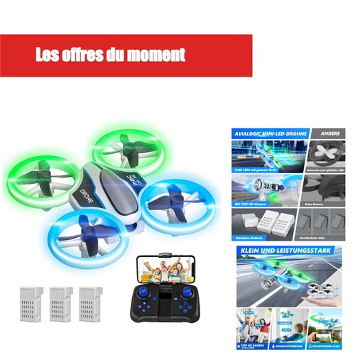 Mini drone avec caméra - avec,
