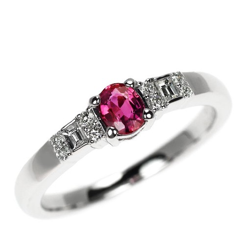 Bague diamant rubis sang - , de