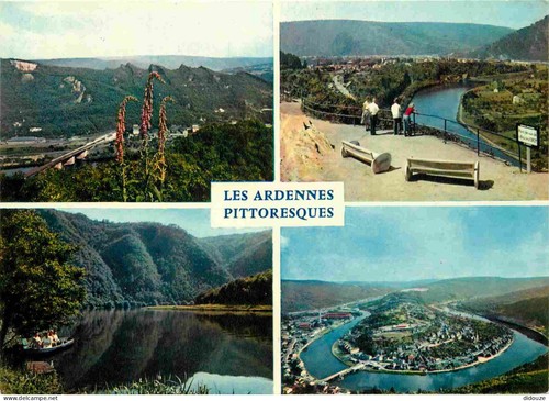 Carte postale ardennes - carte,